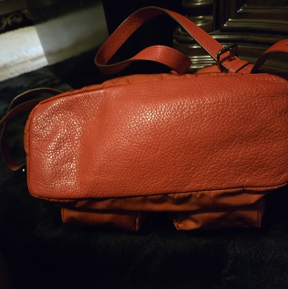 Coach Red Nylon Backpack - Picture 4 of 8